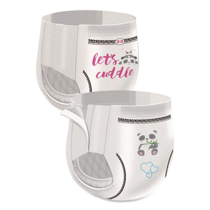 Cuties® CutiePants Refastenable Training Pants for Girls, 2T-3T, Up to 34 lbs, 104/Carton (CTJCR7008)