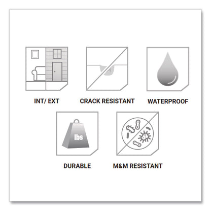 DAP® 100 Percent Silicone Rubber Sealant, 9.8 oz Capsule/Cartridge, White, 12/Pack (DAP7079808646)