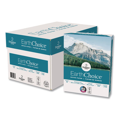 Domtar EarthChoice Office Paper, 92 Bright, 20 lb Bond Weight, 8.5 x 11, White, 500/Ream (DMR2700RM)
