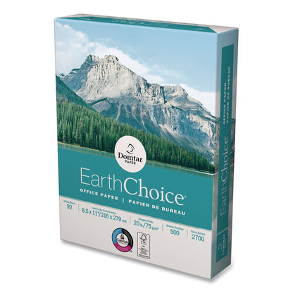 Domtar EarthChoice Office Paper, 92 Bright, 20 lb Bond Weight, 8.5 x 11, White, 500/Ream (DMR2700RM)