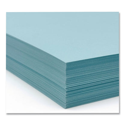 Lettermark™ Colors 30% Recycled Multipurpose Color Paper, 20 lb Bond Weight, 8.5 x 14, Blue, 500 Sheets/Ream, 10 Reams/Carton (DMR94286RMCT)