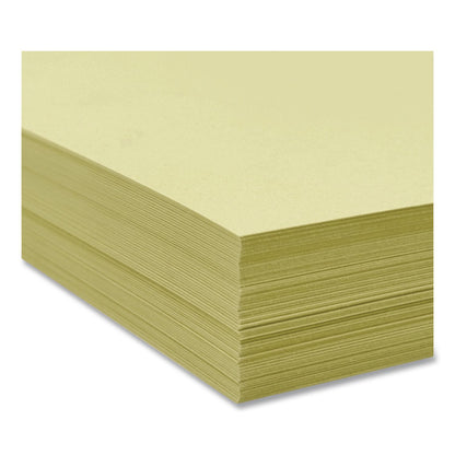 Lettermark™ Colors 30% Recycled Multipurpose Color Paper, 20 lb Bond Weight, 8.5 x 14, Canary, 500 Sheets/Ream, 10 Reams/Carton (DMR94292RMCT)