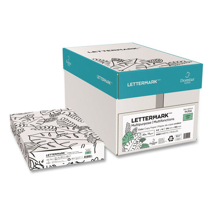 Lettermark™ Colors 30% Recycled Multipurpose Color Paper, 20 lb Bond Weight, 8.5 x 14, Green, 500 Sheets/Ream, 10 Reams/Carton (DMR94306RMCT)