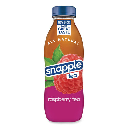 Snapple® Flavored Tea, Raspberry, 16 oz Bottle, 24/Carton (DPPCAD00775)