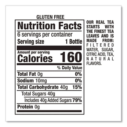 Snapple® Flavored Tea, Raspberry, 16 oz Bottle, 24/Carton (DPPCAD00775)