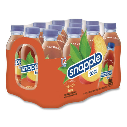 Snapple® Flavored Tea, Peach, 16 oz Bottle, 24/Carton (DPPCAD00783)
