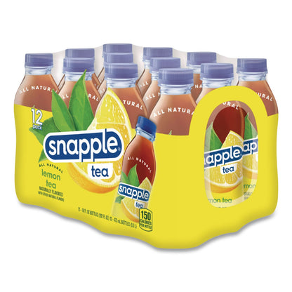 Snapple® Flavored Tea, Lemon, 16 oz Bottle, 24/Carton (DPPCAD00786)