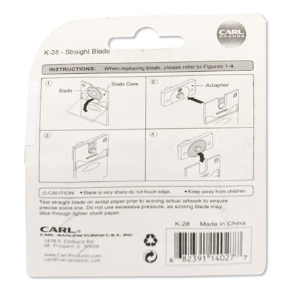 CARL® Heavy-Duty Rotary Trimmer Replacement Blade (CUIK28)