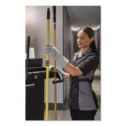 Rubbermaid® Commercial QuickClips, for Rubbermaid Commercial FG618900BLA/2202581, Resin, Black, 6/Carton (RCP2202589)