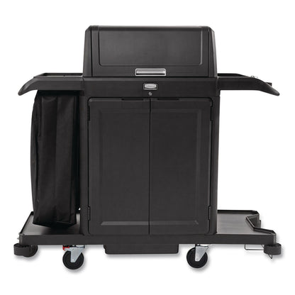 Rubbermaid® Commercial Locking Door Kit, for Rubbermaid Commercial 2202581/2202527/2202585, Resin, Black (RCP2202525)