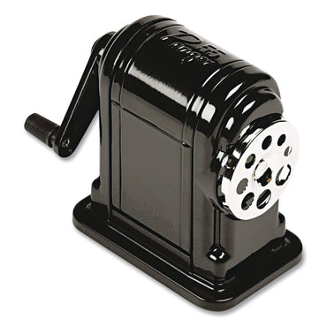 X-ACTO® Ranger 55 Classroom Manual Pencil Sharpener, Manually-Powered, 3.25 x 6 x 5.5, Black, 6/Carton (EPI1001CT)