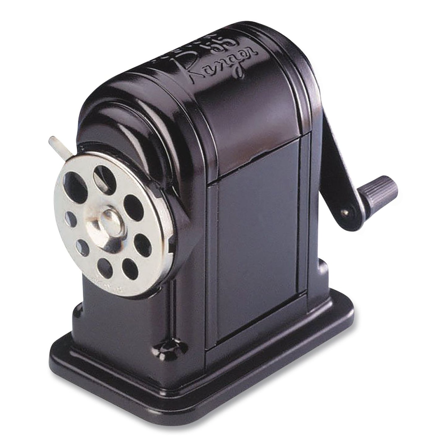 X-ACTO® Ranger 55 Classroom Manual Pencil Sharpener, Manually-Powered, 3.25 x 6 x 5.5, Black, 6/Carton (EPI1001CT)