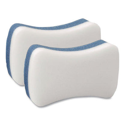 3M™ Whiteboard Eraser, 4.8 x 2.3 x 1.2, Blue/White, 2/Pack (FAO581WBE)