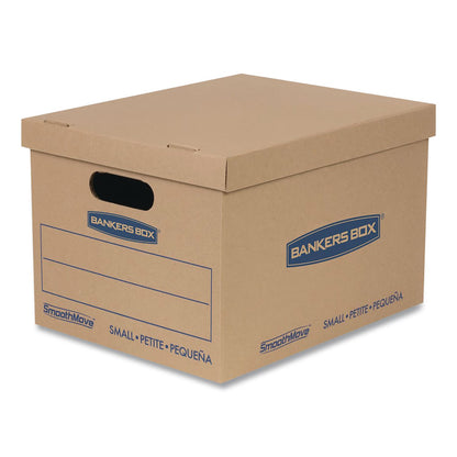 Bankers Box® SmoothMove Basic Moving Boxes, Regular Slotted Container (RSC), Small, 12 x 15 x 10, Kraft, 5/Bundle (FEL7714212)