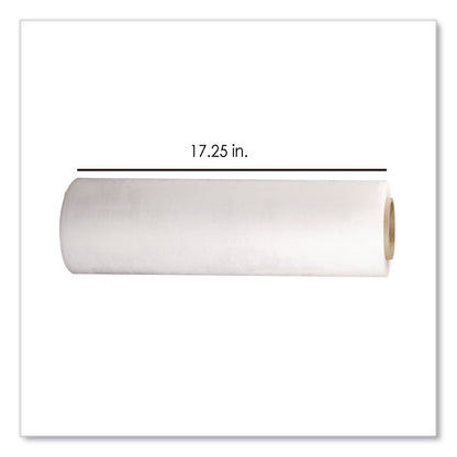 Fortitude™ Polyethene Stretch, 17.25" x 1,500 ft, 28-Gauge, Clear, 4 Rolls/Carton (FOD18281500)
