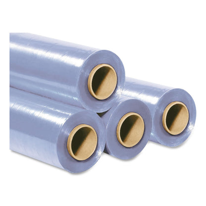 Fortitude™ Polyethene Stretch, 17.25" x 1,500 ft, 28-Gauge, Clear, 4 Rolls/Carton (FOD18281500)