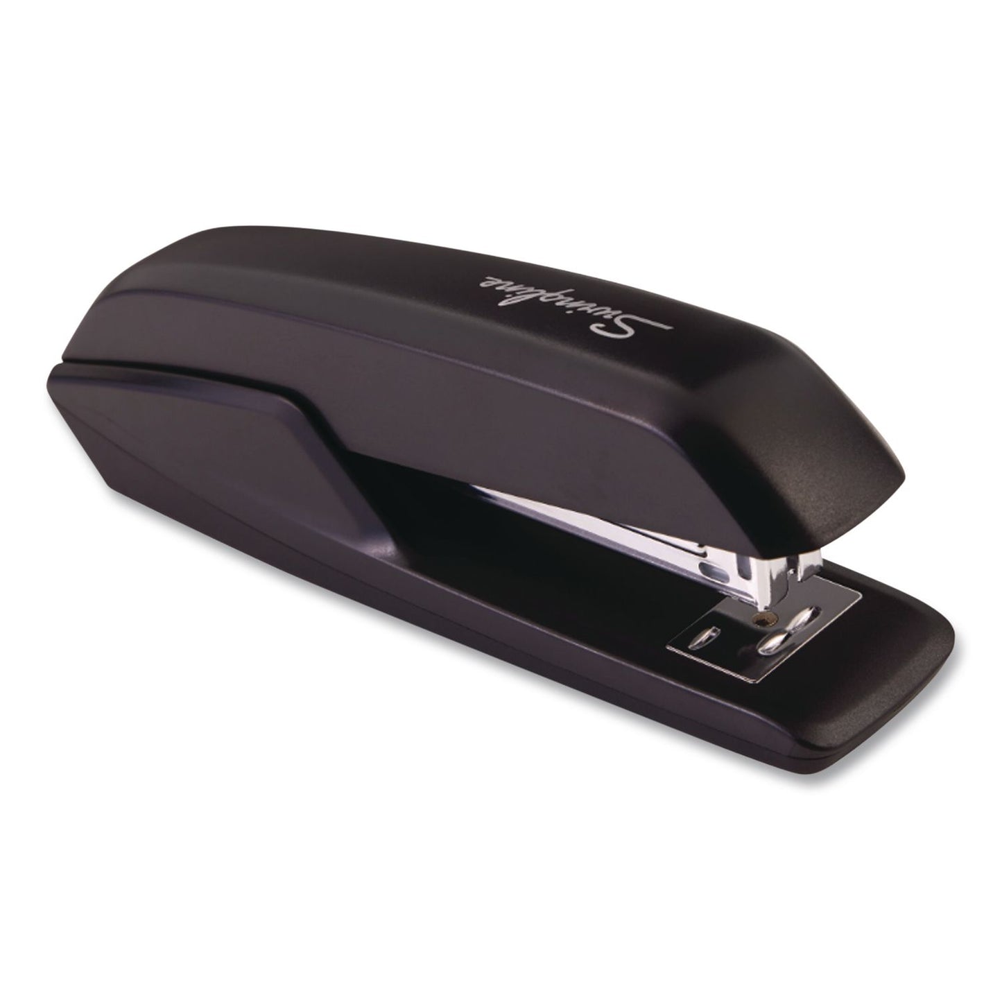 Swingline® Standard Full Strip Desk Stapler, Eco Version, 15-Sheet Capacity, Black, 12/Carton (GBC54501ECT)