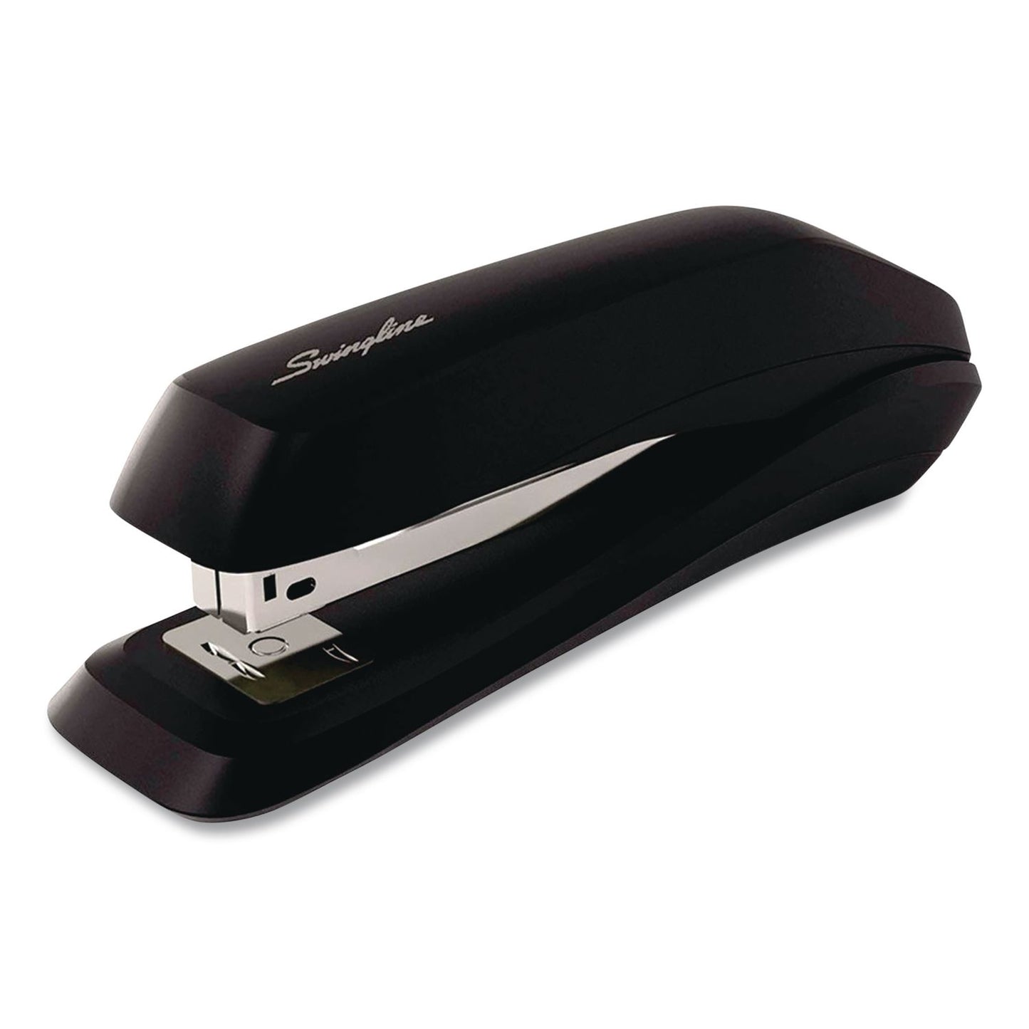 Swingline® Standard Full Strip Desk Stapler, Eco Version, 15-Sheet Capacity, Black, 12/Carton (GBC54501ECT)