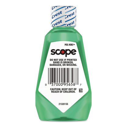 Crest® Plus Scope Classic Mouthwash, Classic Mint Flavor, 36 mL Bottle, 52/Carton (PGC95658)