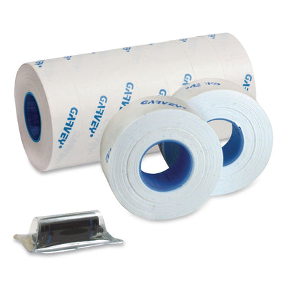 Garvey® Blank Label, 0.47" x 0.86", White, 1,222 Labels/Roll, 9 Rolls/Pack (GRV221204500)