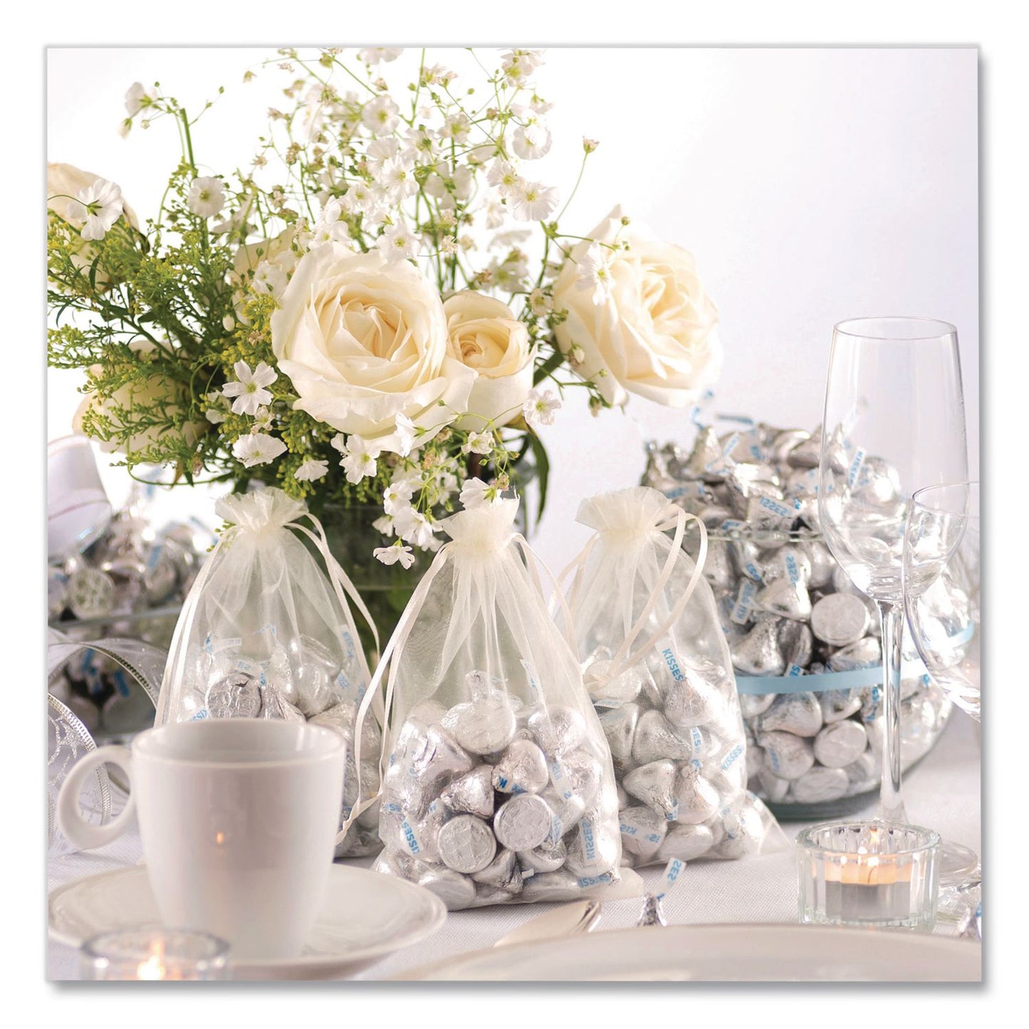 Hershey®'s KISSES Milk Chocolate Candy, Party Pack, 35.8 oz Bag (HRSHEC13480)