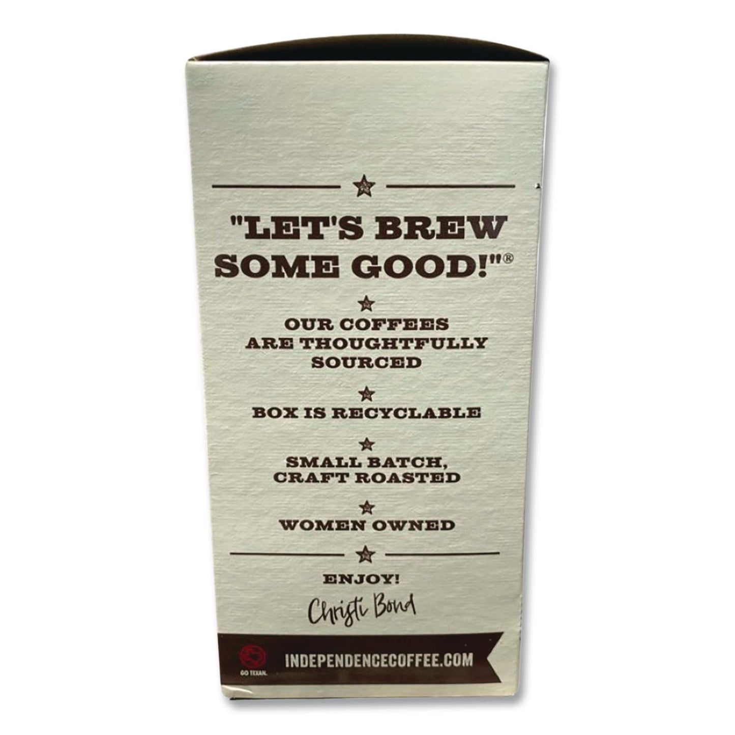 Independence Coffee Co. Liga Privida Coffee Pods, 18/Box (ICCICF18053)