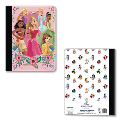 Innovative Designs Licensed Composition Book, Disney Princesses, Wide/Legal Rule, Multicolor Cover, (100) 9.75 x 7.5 Sheets (IDI717327PRSA)