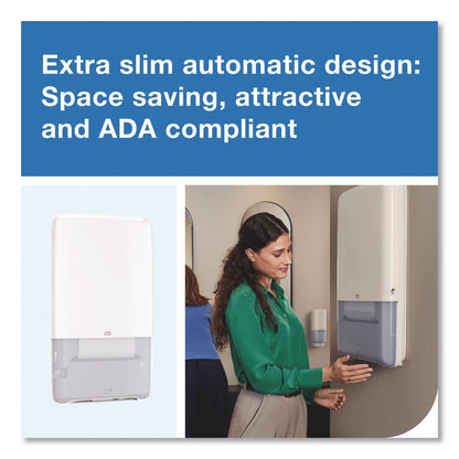 Tork® PeakServe Automatic Continuous Paper Hand Towel Dispenser, 14.47 x 4.04 x 25.15, White (TRK552540)