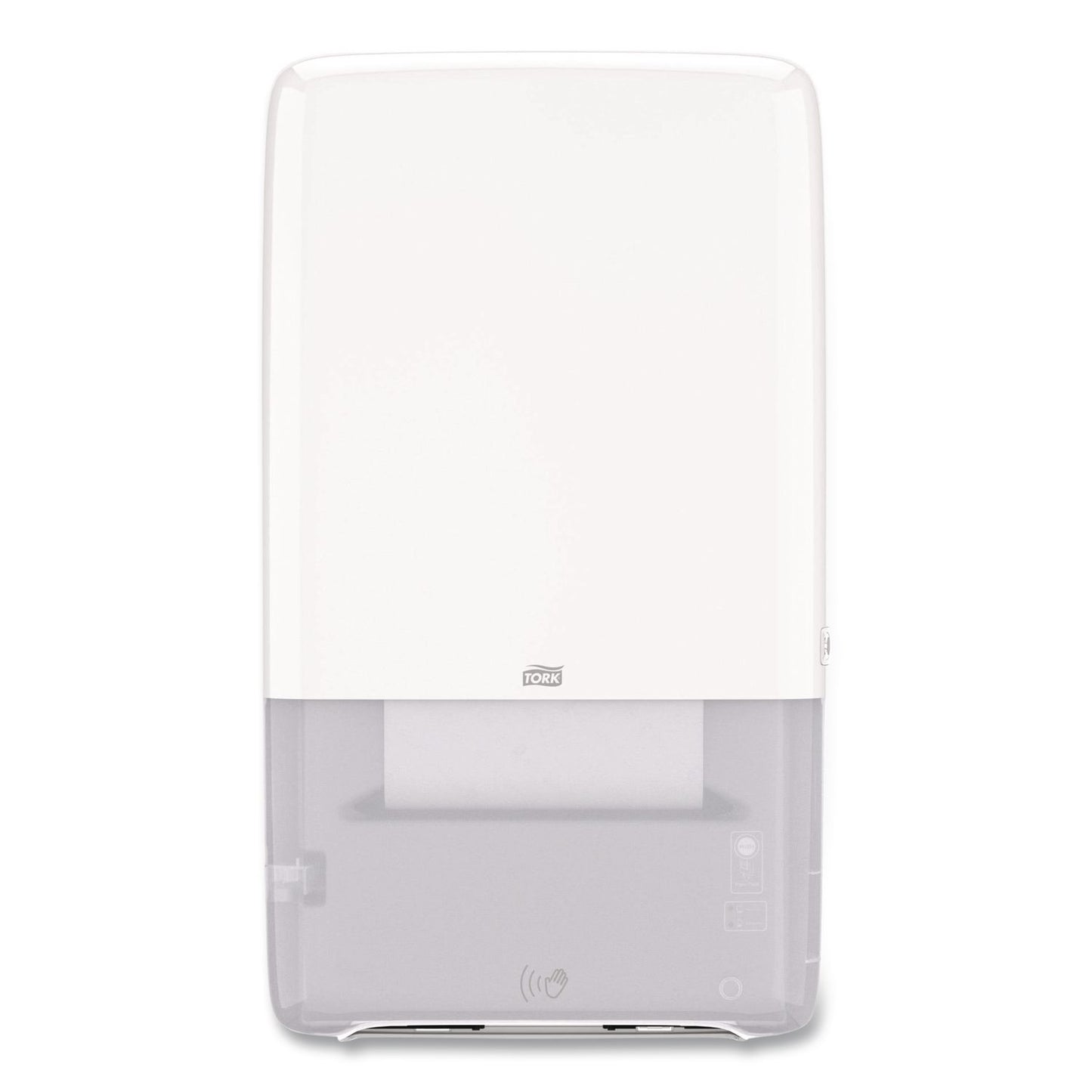 Tork® PeakServe Automatic Continuous Paper Hand Towel Dispenser, 14.47 x 4.04 x 25.15, White (TRK552540)