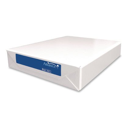 Alliance Punched Laser Cut Sheets, 92 Bright, Side: 19-Hole, 20 lb Bond Weight, 8.5 x 11, White, 500 Sheets/Ream, 5 Reams/Carton (IPS30771)