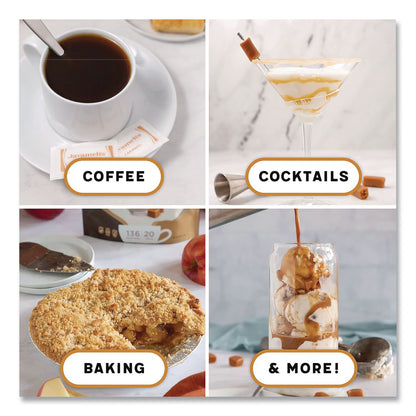 Javamelts™ Flavored Sugar, Caramel, 0.08 oz Packet, 1,000/Carton (JVMJMT39641)