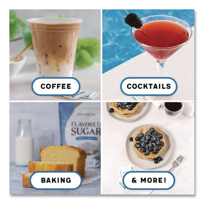 Javamelts™ Flavored Sugar, French Vanilla, 0.08 oz Packet, 1,000/Carton (JVMJMT65538)