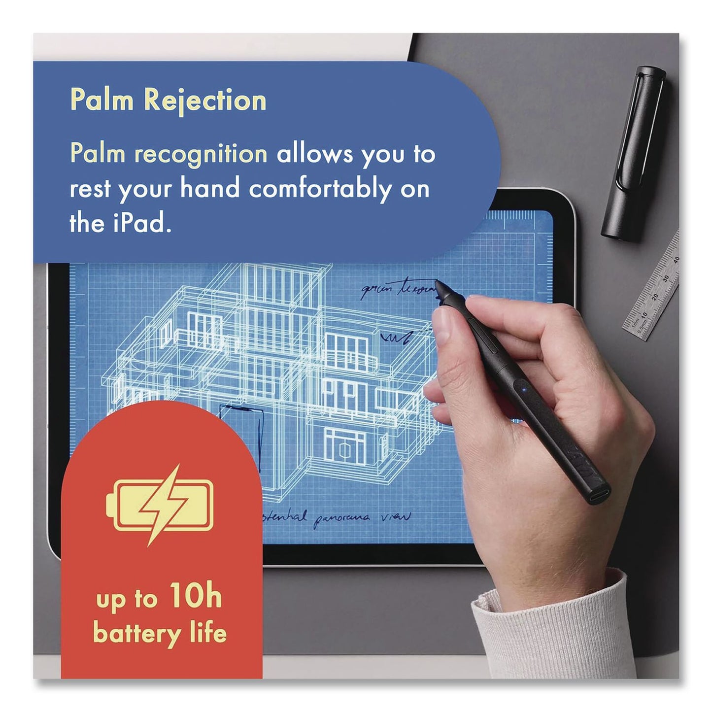 LAMY safari note+ Stylus/Smart Pen, Black (LMYL4E2SLBK)