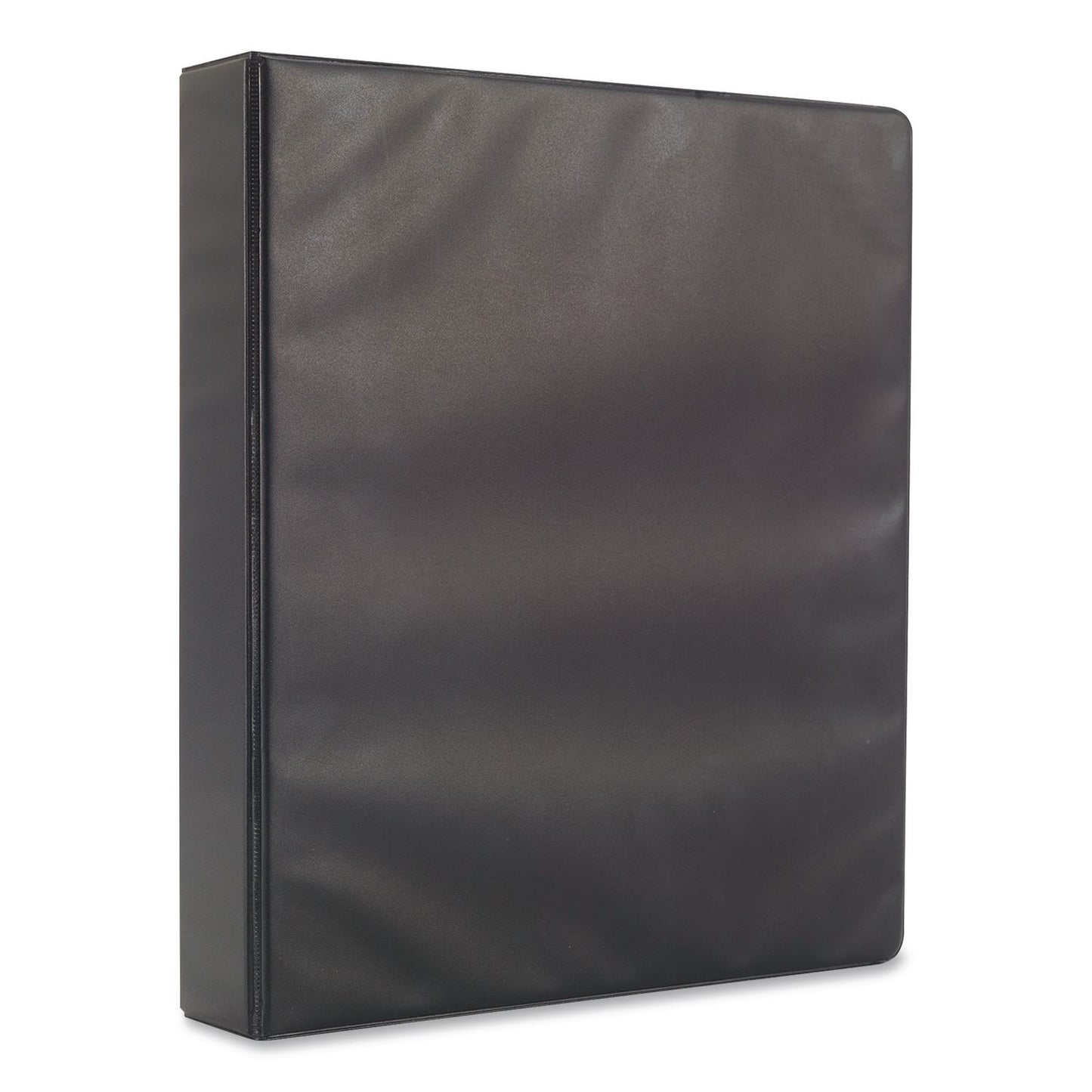 Simply™ Round Ring Non-View Binder, 3 Rings, 1.5" Capacity, 11 x 8.5, Black (MPL26593)