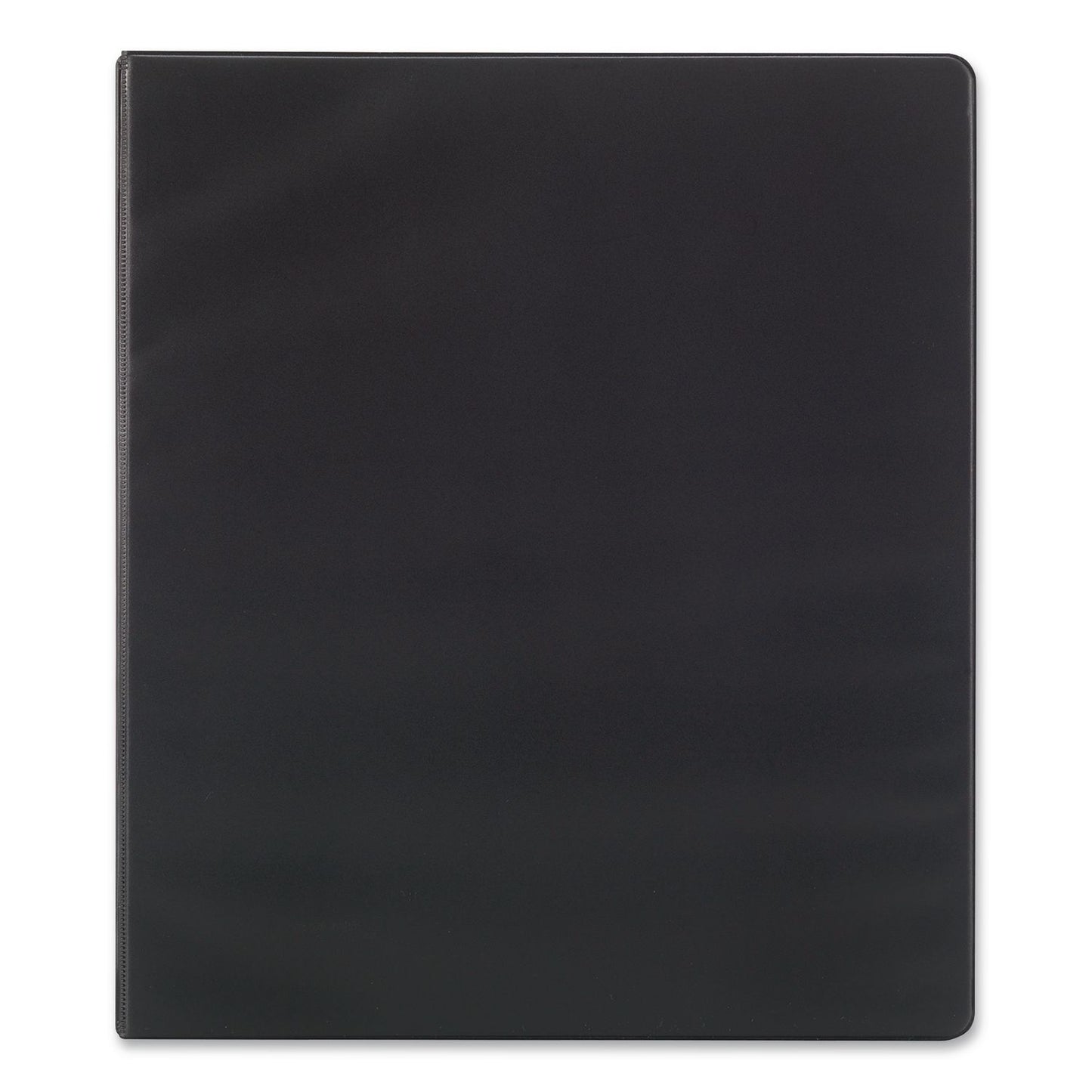 Simply™ Round Ring Non-View Binder, 3 Rings, 1.5" Capacity, 11 x 8.5, Black (MPL26593)