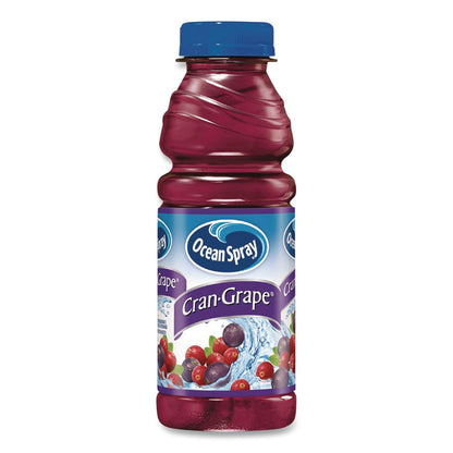 Ocean Spray® Cran-Grape Juice, 15.2 oz Bottle, 12/Carton (OCS24343656)