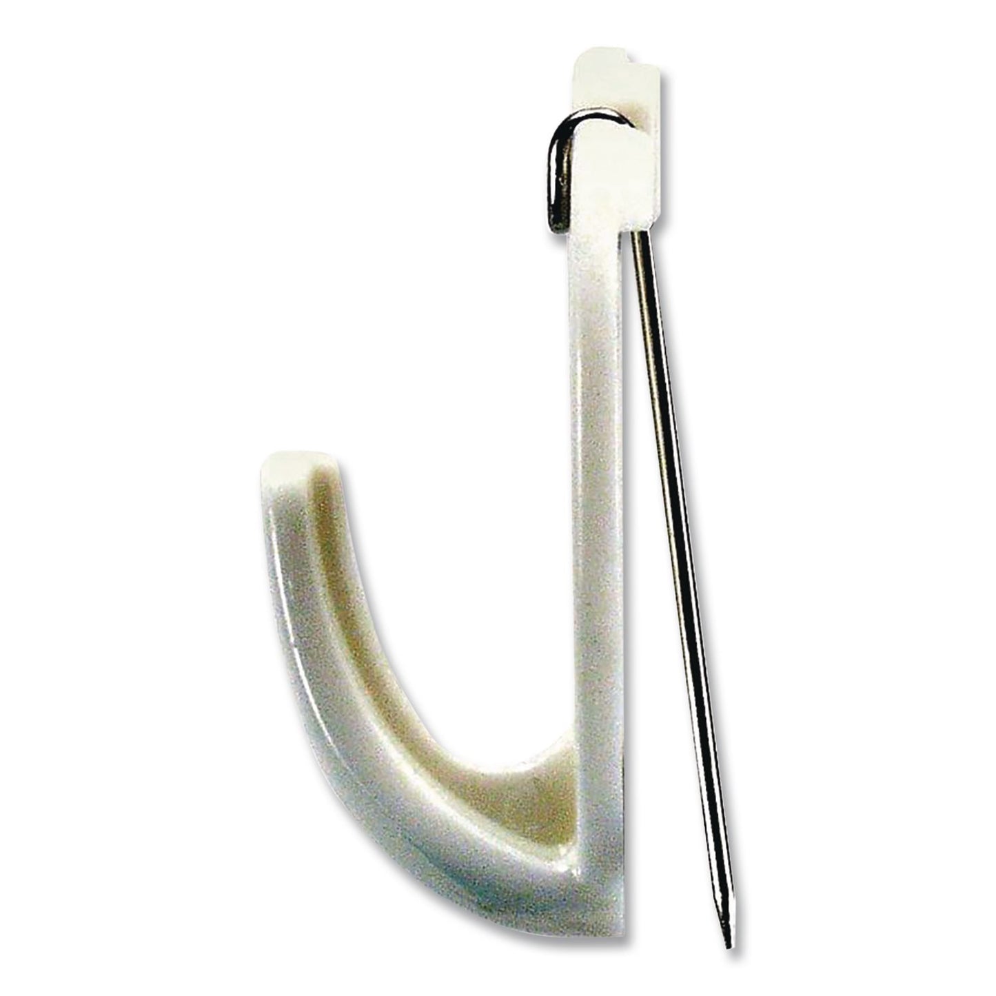 Officemate Cubicle Hooks, White, 5/Pack (OIC509803)