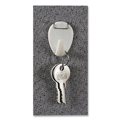 Officemate Cubicle Hooks, White, 5/Pack (OIC509803)