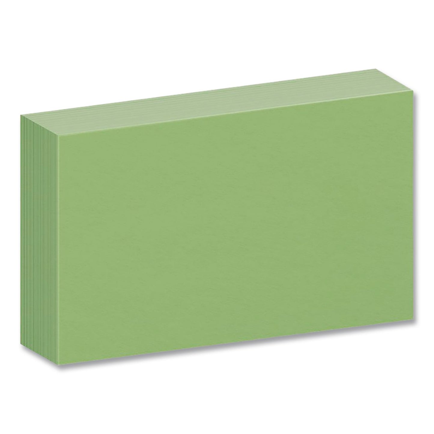 Oxford® Index Cards, 3 x 5, Green, 100/Pack (OXF7320GRE)