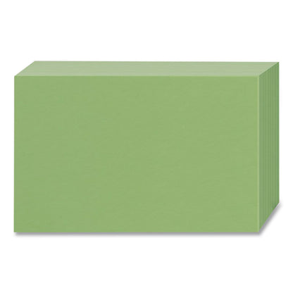 Oxford® Index Cards, 3 x 5, Green, 100/Pack (OXF7320GRE)
