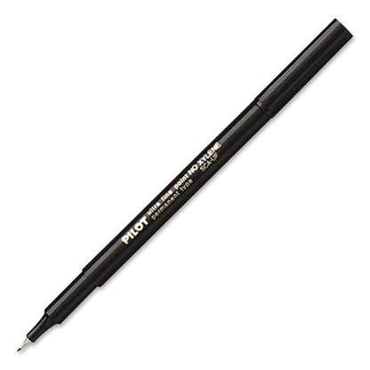 Pilot® Extra-Fine Permanent Markers, Extra-Fine Tip, Black, Dozen (PIL44102DZ)