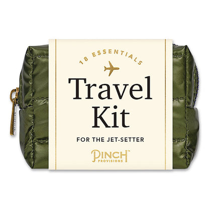 Pinch Provisions™ Travel Comfort Set, 18 Pieces, Green (PNVRAVEL1PUFGRN)