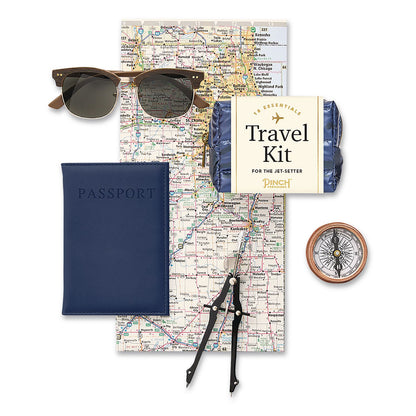 Pinch Provisions™ Travel Comfort Set, 18 Pieces, Navy (PNVRAVEL1PUFNVY)
