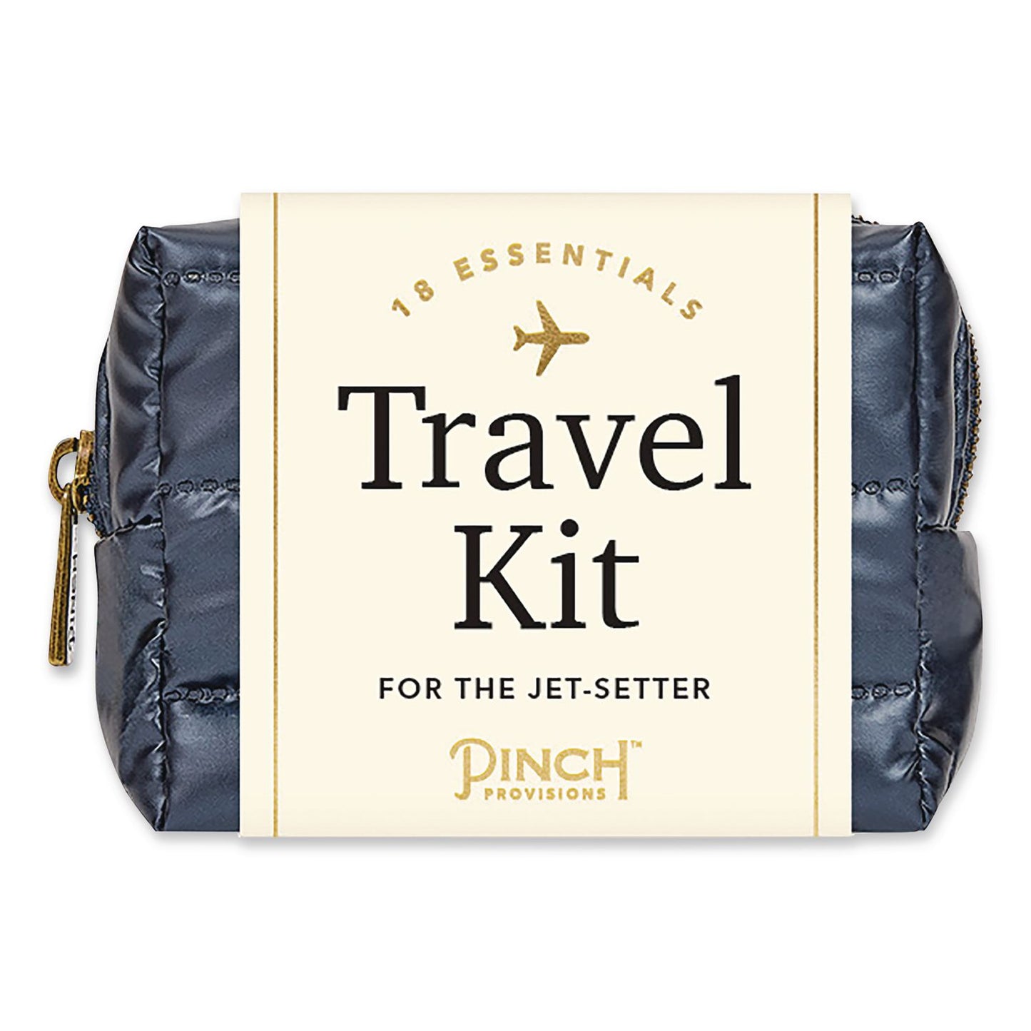Pinch Provisions™ Travel Comfort Set, 18 Pieces, Navy (PNVRAVEL1PUFNVY)
