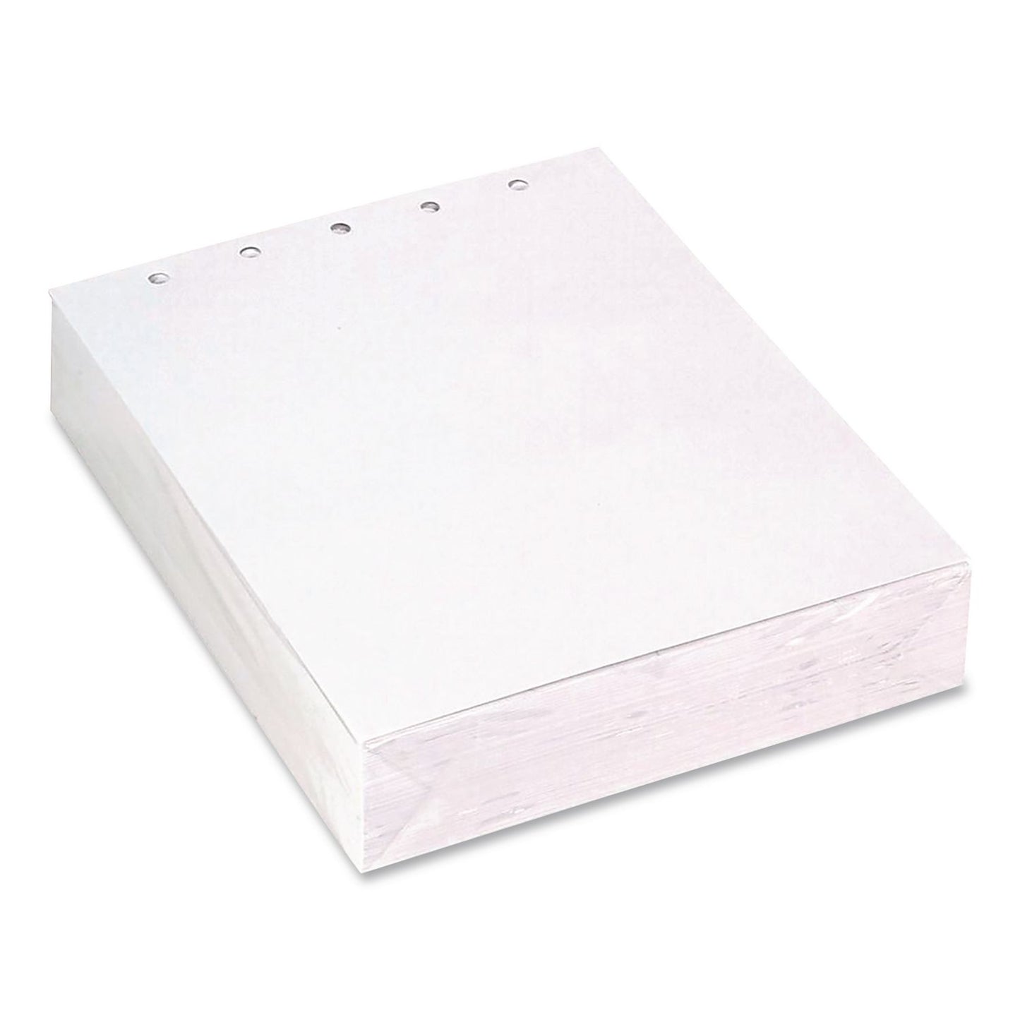 PrintWorks® Professional Punched Paper, 92 Bright, Top: 5-Hole, 20 lb Bond Weight, 8.5 x 11, White, 500/Ream (PRB04108)