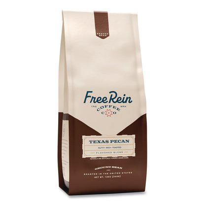 Free Rein Free Rein Ground Coffee, Texas Pecan, 12 oz Bag (RENFRE36366)