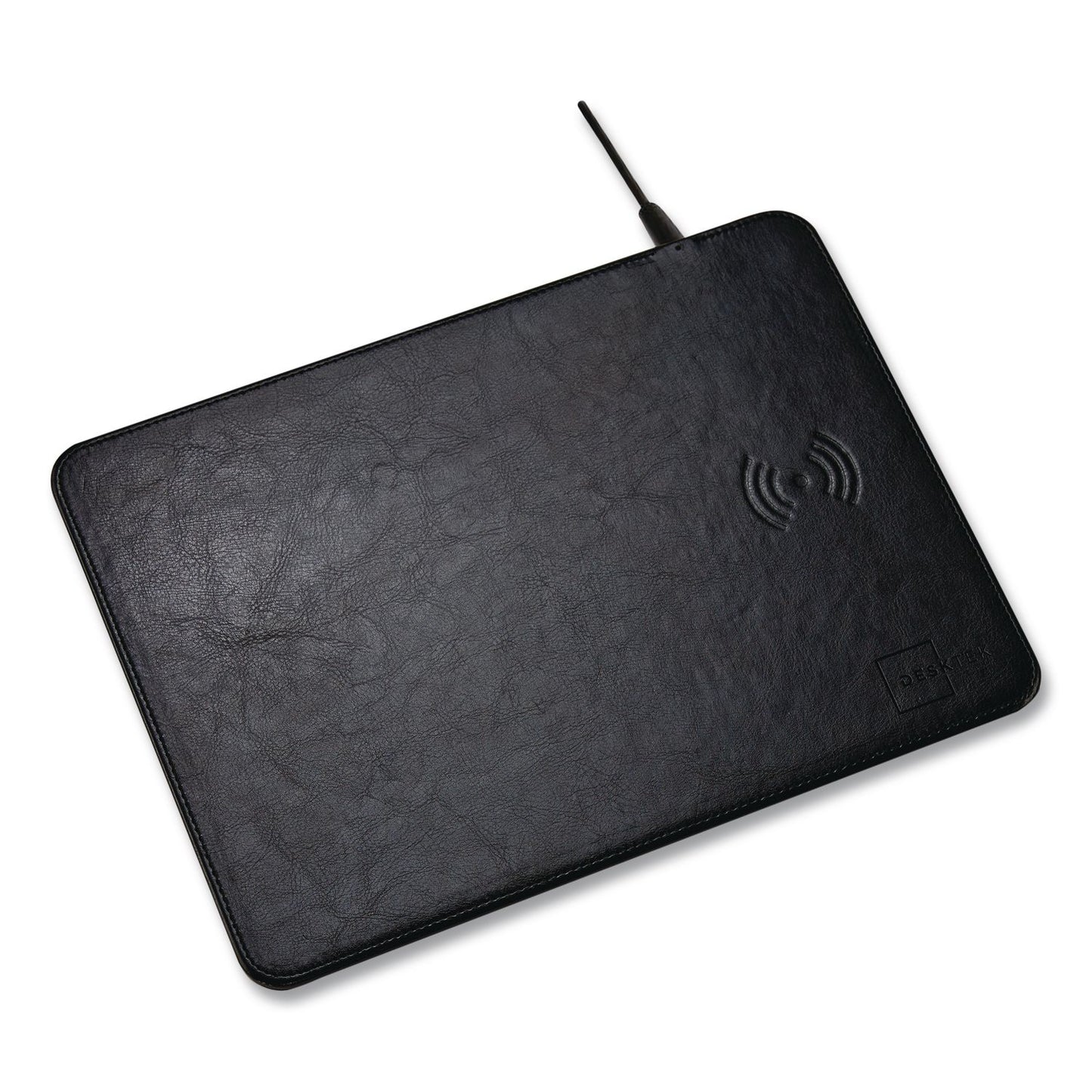Vivitar® DeskTek TapCharge Mousepad, Qi Wireless Charging, Black (SKXTEK8047)