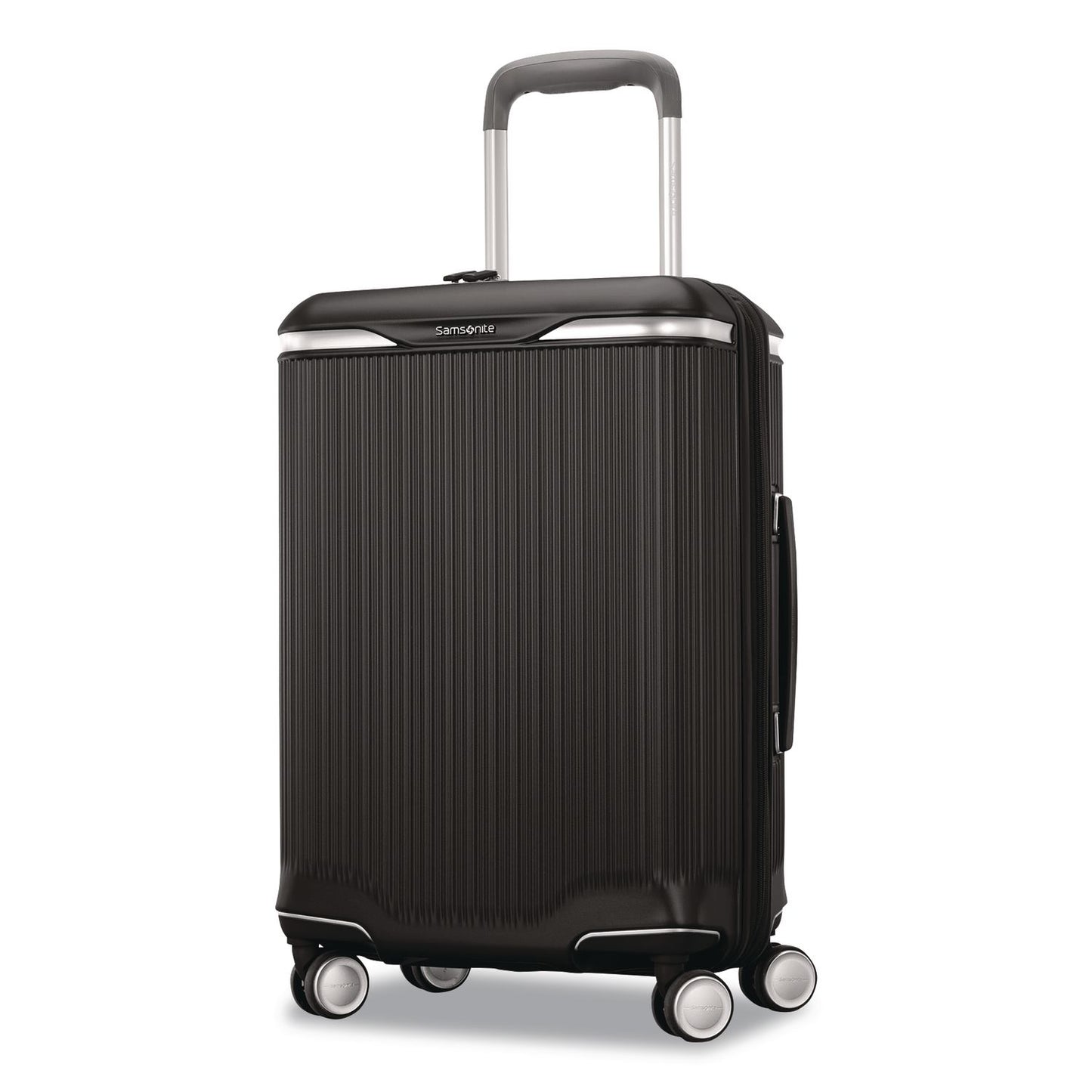 Samsonite® Silhouette 18 Hardside Spinner Suitcase, 10.5 x 14.8 x 23, Black (SML1536431041)