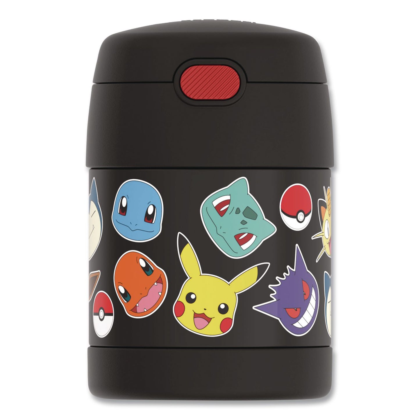 Thermos® FUNtainer Pokemon Two-Compartment Food Jar, 10 oz, Black/Multicolor (THZF3103PM6M)