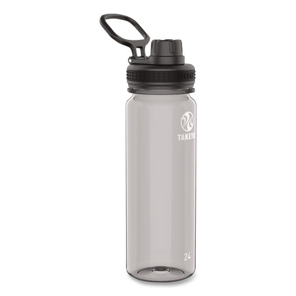 TAKEYA® Tritan Plastic Water Bottle, 24 oz, Stormy Black (TKY50404)